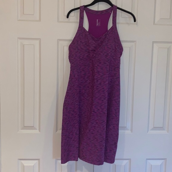 Mondetta racer back athletic midi dress Sz L - Picture 3 of 9